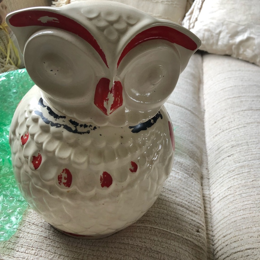 Cookie jar owl vintage